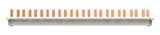 ABB PSc 1/24/10N Phasenschiene 1-ph.+N 12Module 24Pins 10qmm 2CDL210331R1012