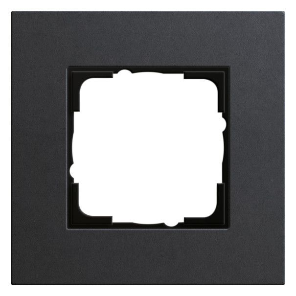 GIRA 0211226 Abdeckrahmen 1fach Esprit Linoleum-Multiplex Anthrazit