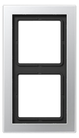 Jung ALD2982 Rahmen 2fach LS/FD-design Aluminium