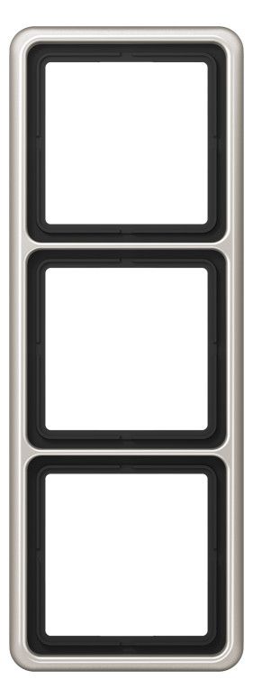 Jung CD583PT Rahmen 3fach platin