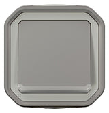 Legrand 069713L Plexo New FRAP W/m beleuchtet 10AX Steckkl.IK08 Grau