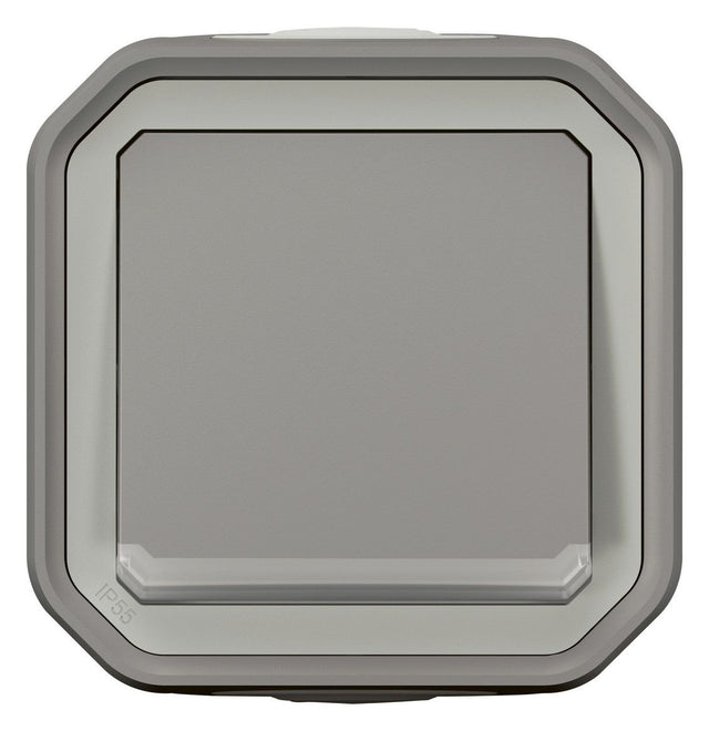 Legrand 069713L Plexo New FRAP W/m beleuchtet 10AX Steckkl.IK08 Grau