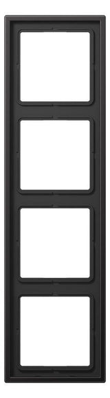 Jung AL2984D Rahmen 4fach LS/FD-design Aluminium dark