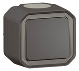 Legrand 069790L Plexo New FRAP Taster 10 A Steckkl.(SL) IK08 Anthrazit
