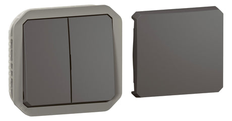 Legrand 069800L Plexo New Eins Multifunktionsschalter 10AX/Taster 10A