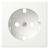 GIRA 492027 Abdeckung SCHUKO-Steckdose Reinweiß seidenmatt
