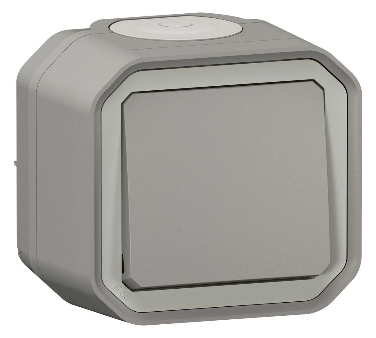 Legrand 069720L Plexo New FRAP Taster 10 A Steckkl.(SL) IK 08 Grau