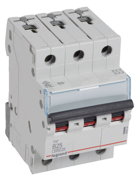 Legrand 403404 TX3 LS-Schalter B 25A 3-polig 6kA 400VAC 3TE