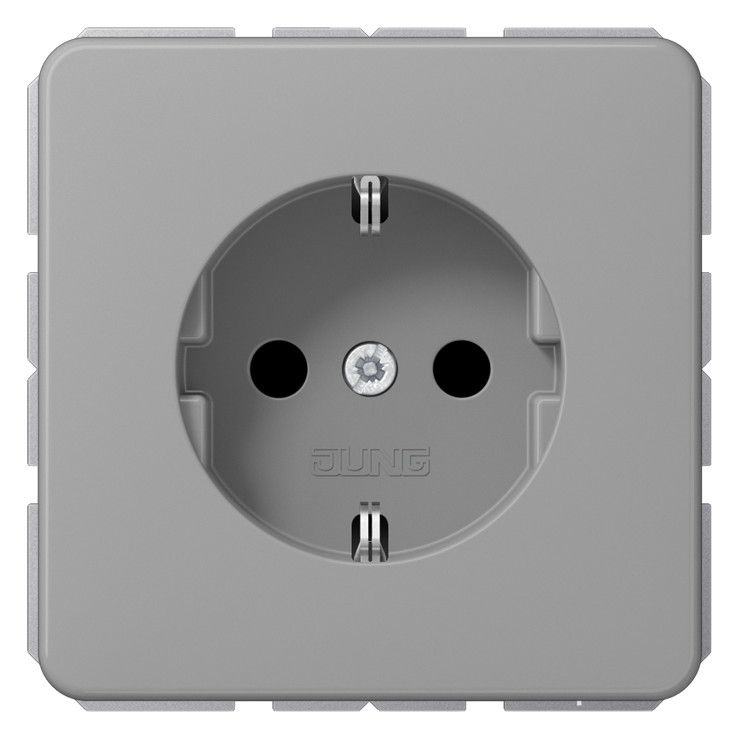 Jung CD1520GR SCHUKO Steckdose grau