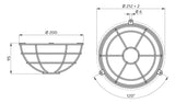 BEG 92199 Ballschutzkorb BSK d=200x90mm Ballschutzkorb BSK f.PD ws