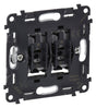 Legrand 752005 Serienschalter (SL) 10AX bel.Funktion m.2LEDs Valena IN’MATIC