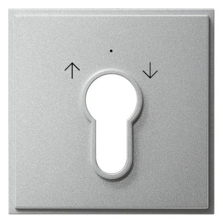GIRA 066465 Abdeckung Schlüsselschalter Alu