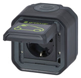 Legrand 069708L Plexo New FRAP Green'Up Schutzkontakt-Steckdose