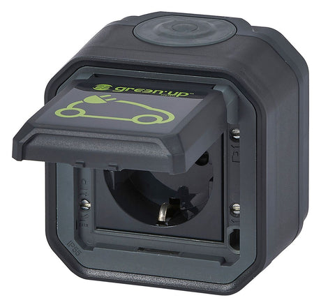 Legrand 069708L Plexo New FRAP Green'Up Schutzkontakt-Steckdose