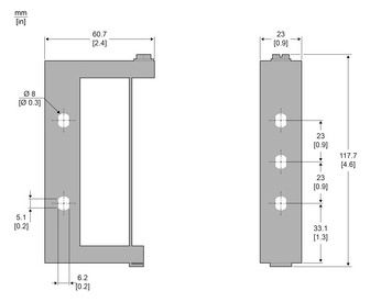 Schneider KNB160ZF1 Universal- Befestigungsbügel 40-160A