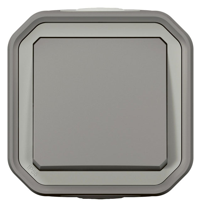 Legrand 069711L Plexo New FRAP Wechselschalter 10 AX Steckkl.IK08 Grau