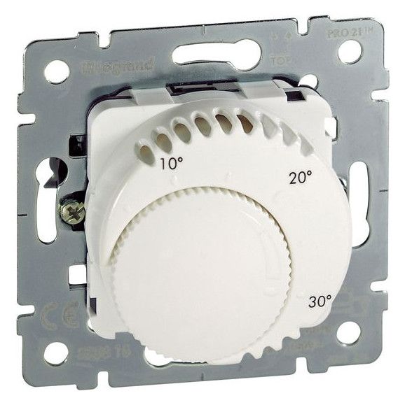 Legrand 775815 Einsatz Raumthermostat Wechselkontakt ultraweiß/EW WK