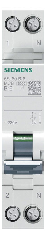 Siemens 5SL6016-6 Leitungsschutzschalter
