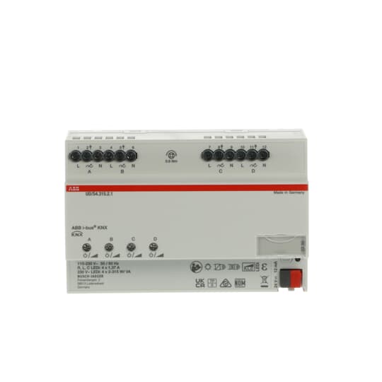 ABB UD/S4.315.2.1 LED-Dimmer 4x315 W/VA 4/2fach