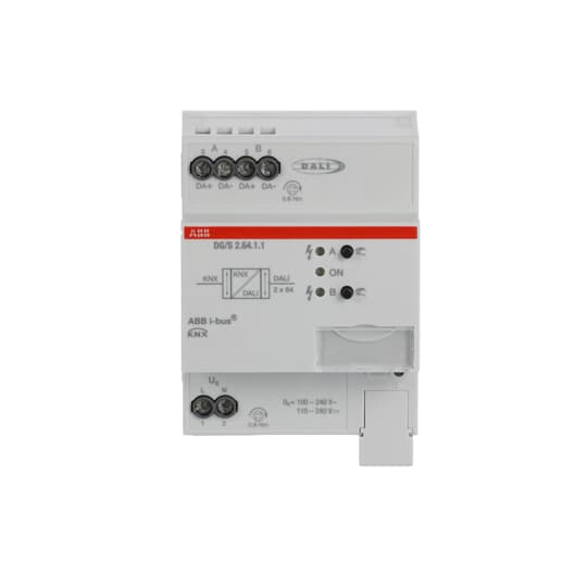 ABB DG/S2.64.1.1 DALI-Gateway, Basic, 2fach, REG