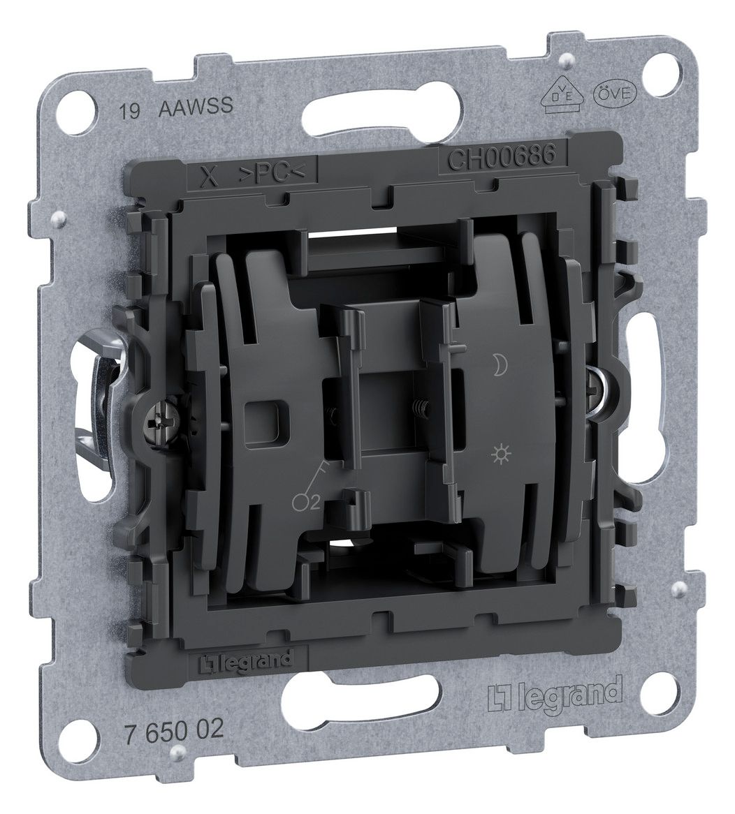 Legrand 765002 SEANO Einsatz 2-poliger Schalter 10AX SK