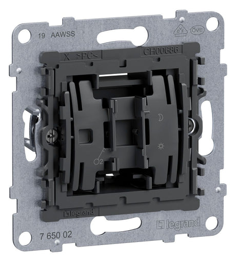 Legrand 765002 SEANO Einsatz 2-poliger Schalter 10AX SK