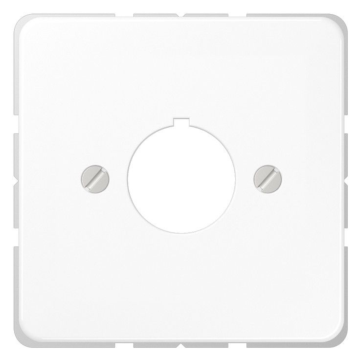 Jung CD564WW Abdeckung m.Tragring f.Befehlsgeräte 22,5mm alpinweiß