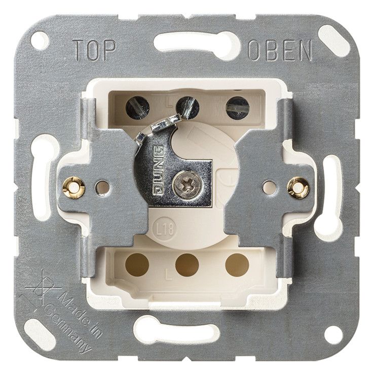 Jung 133.18 Schlüsselschalter 1polig 10AX 250V Taster Wechsler