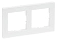 Legrand 765182 SEANO+2-fach Rahmen in der Farbausführung Ultraweiß