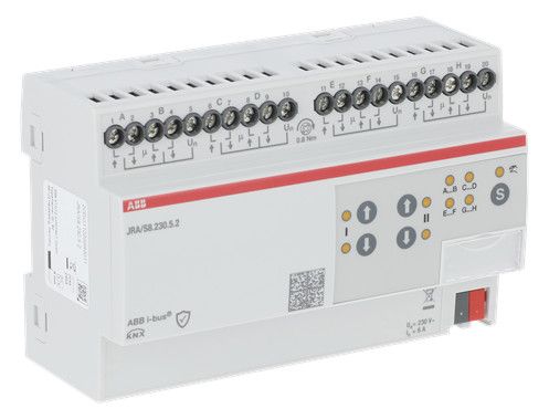 ABB JRA/S8.230.5.2 Jalousie Aktor 8-fach Fahrzeitermittl.,Man.B. 2CDG110290R0011