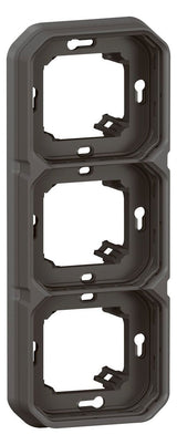 Legrand 069608L Plexo New FRUP 3f horizontal u.vertikal Tragring in der