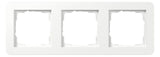 GIRA 0213150 Abdeckrahmen 3f Gira E1 Reinweiß