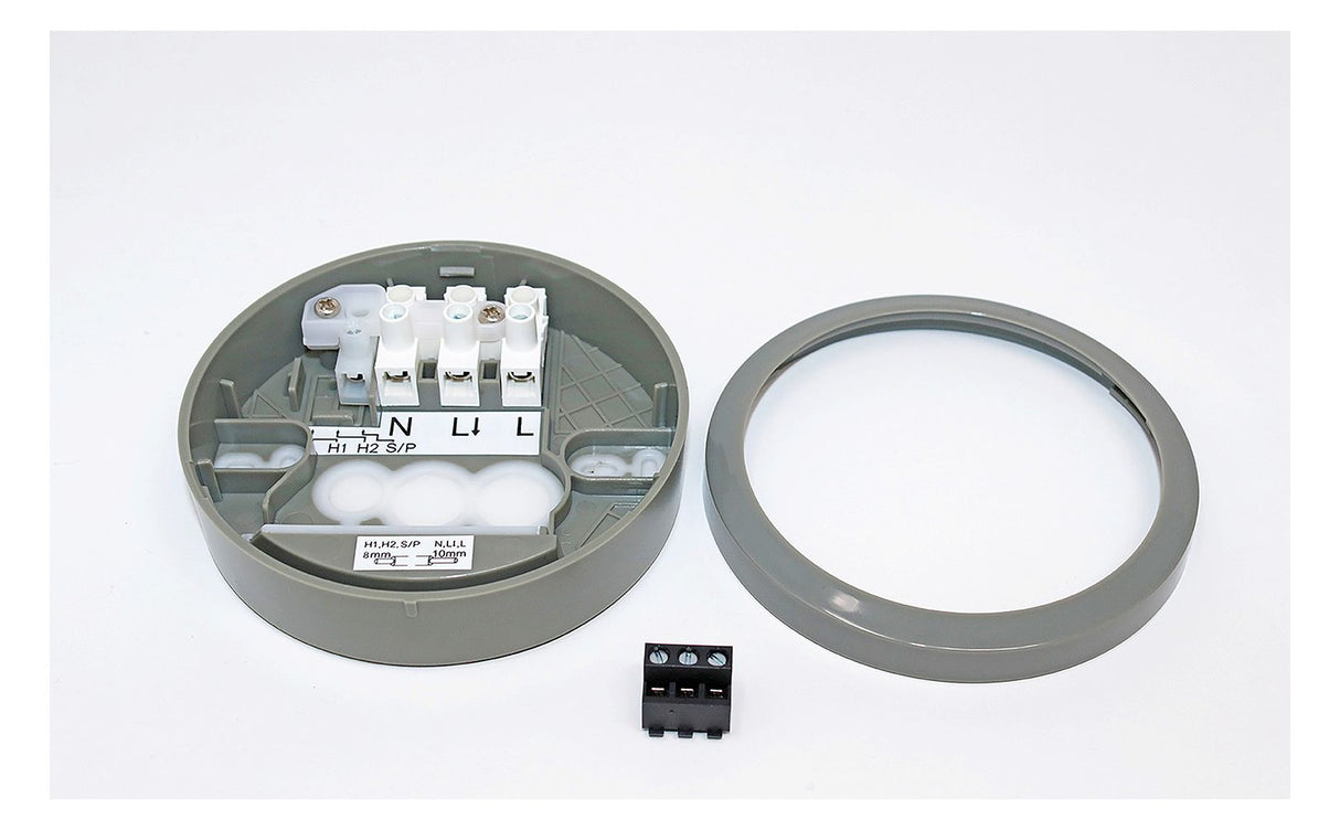 Theben Surface box LUXA 103 GR APrahmen f.Präsenzmelder betongrau 9070844
