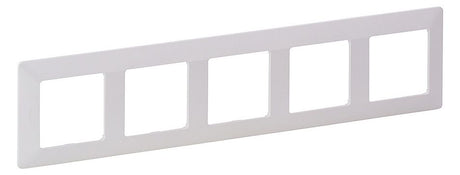 Legrand 754005 Rahmen 5-fach Valena Life ultraweiß Thermoplast