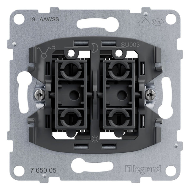 Legrand 765005 SEANO Einsatz Serienschalter 10AX Steckklemmen