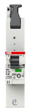 ABB S751-E50L1 sel. Haupt-LS SHU E-Char.,25kA, 50A, 1P