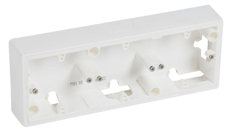 Legrand 776183 Aufputz Gehäuse 3-fach Creo ultraweiß