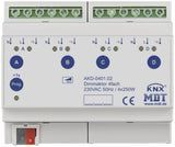 MDT AKD-0401.02 Dimmaktor 4fach 6TE REG 250W 230VAC m.Wirkleistungsmessung
