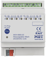 MDT AKH-0800.03 Heizungsaktor 8fach 4TE REG 24-230VAC