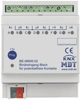 MDT BE-08000.02 Binäreingang 8fach 4TE REG potentialfrei