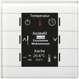 MDT BE-GBZW.01 Glas Bedienzentrale Smart m.Farbdisplay Weiß