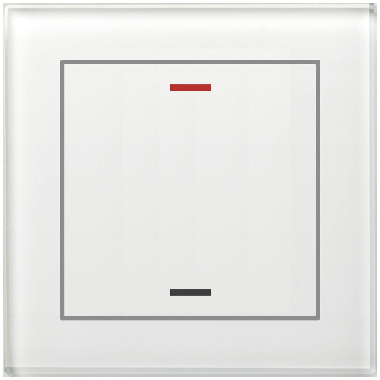 MDT BE-GTL10W.01 Glastaster II Light 1fach RGBW Weiß Neutral