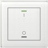 MDT BE-GTL1TW.B1 Glastaster II Light 1fach RGBW Temp.sensor Weiß Schalten