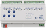 MDT JAL-0810M.02 Jalousieaktor 8fach 8TE REG 10A 230VAC m.Fahrzeitmessung