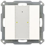 MDT RF-TA55A2.01 KNX RF+ Funk Taster Plus 2fach m.Aktor Reinweiß glänzend