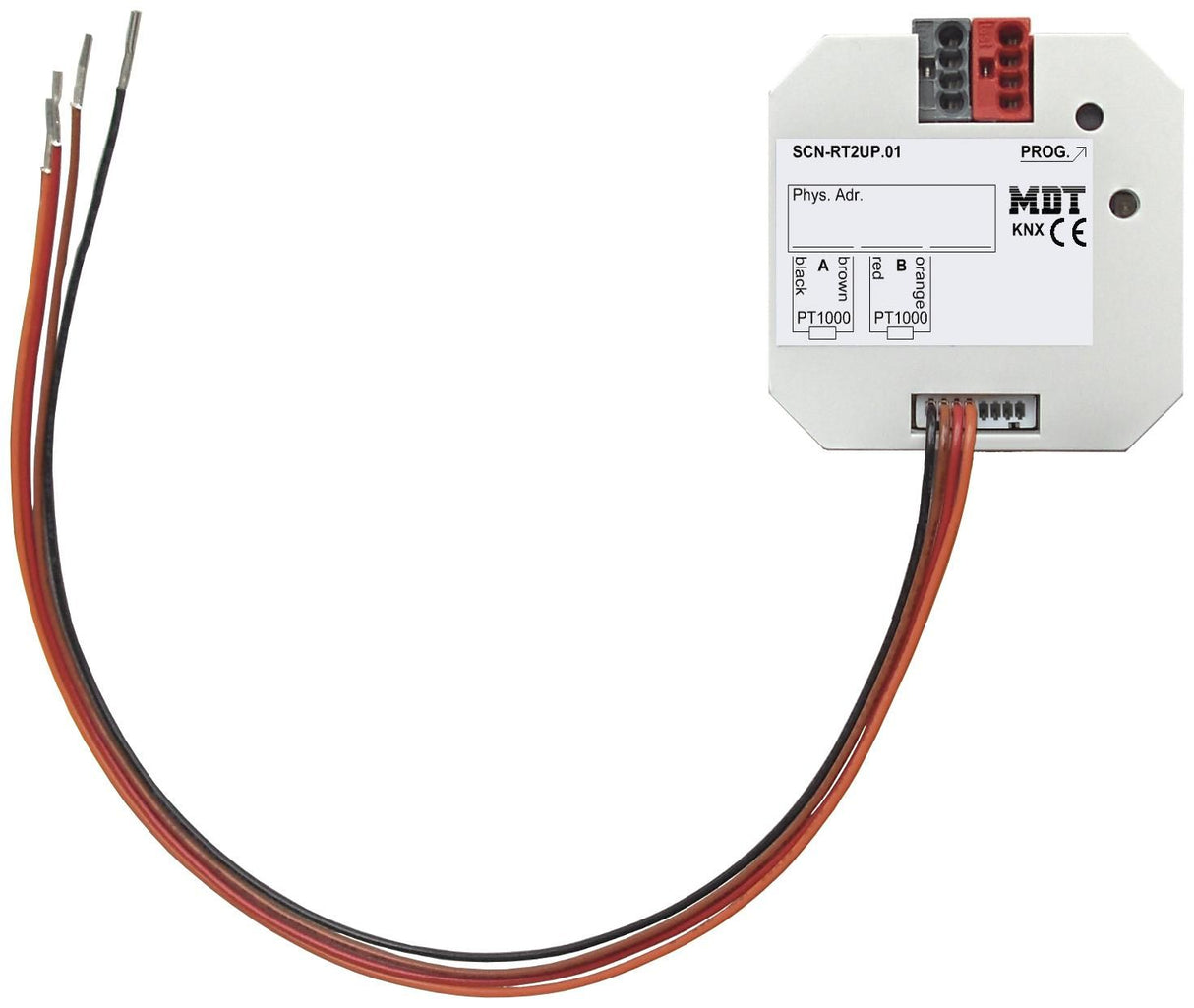 MDT SCN-RT2UP.01 Temperaturregler/Sensor 2fach UP