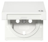 GIRA 492203 Abdeckung SCHUKO-Steckdose Reinweiß glänzend