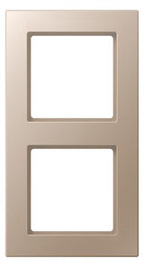 Jung AC582CH Rahmen 2fach Serie A creation champagner
