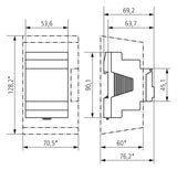 Theben TR 642 top3 BLE RC Digitale Zeitschaltuhr Jahresprogramm 6420330