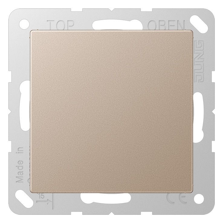 Jung A594-0CH Blind-Abdeckung m.Tragring verrastet Serie A champagner